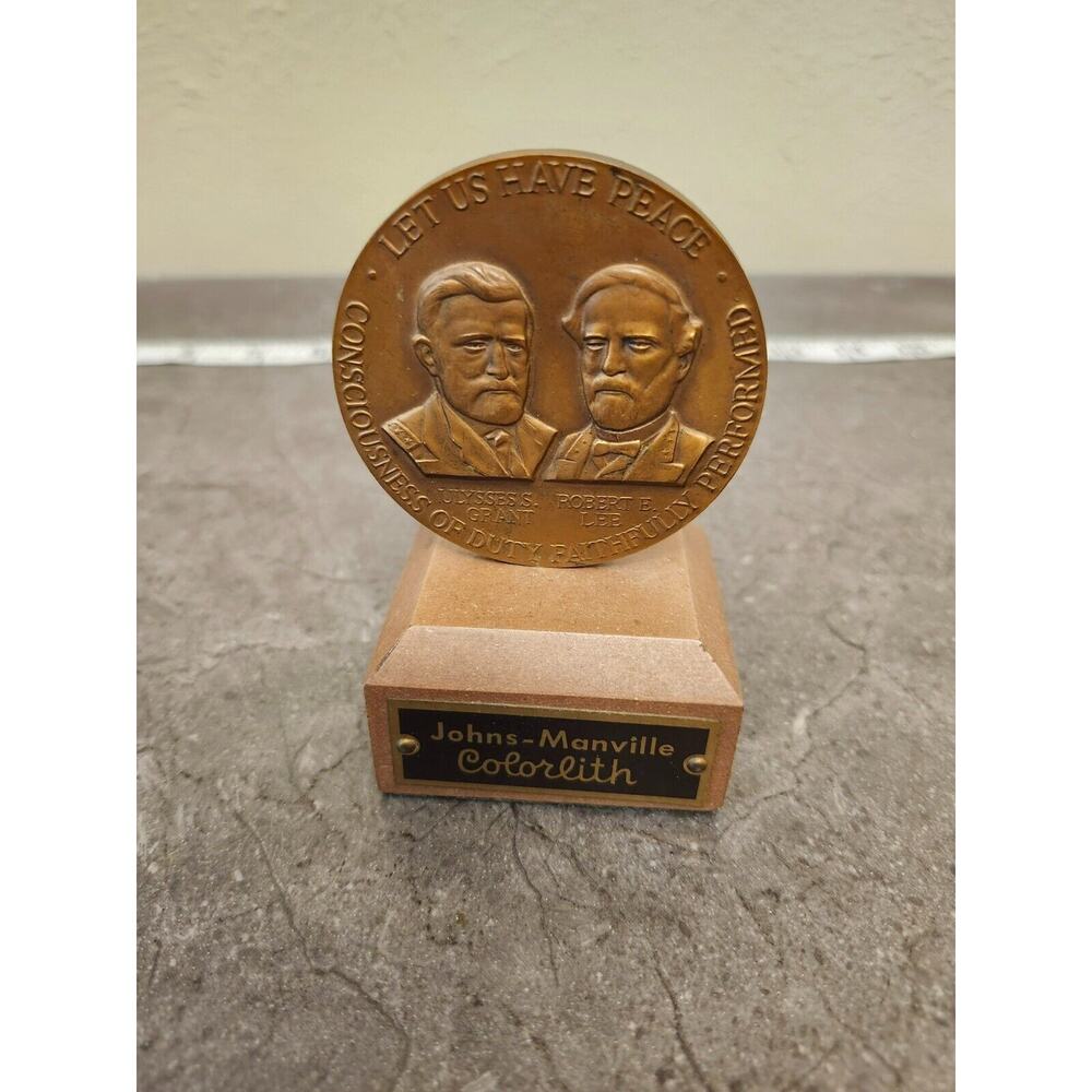 1961 - 1965 Civil War‎ Centennial Commission "Let Us Have Peace"